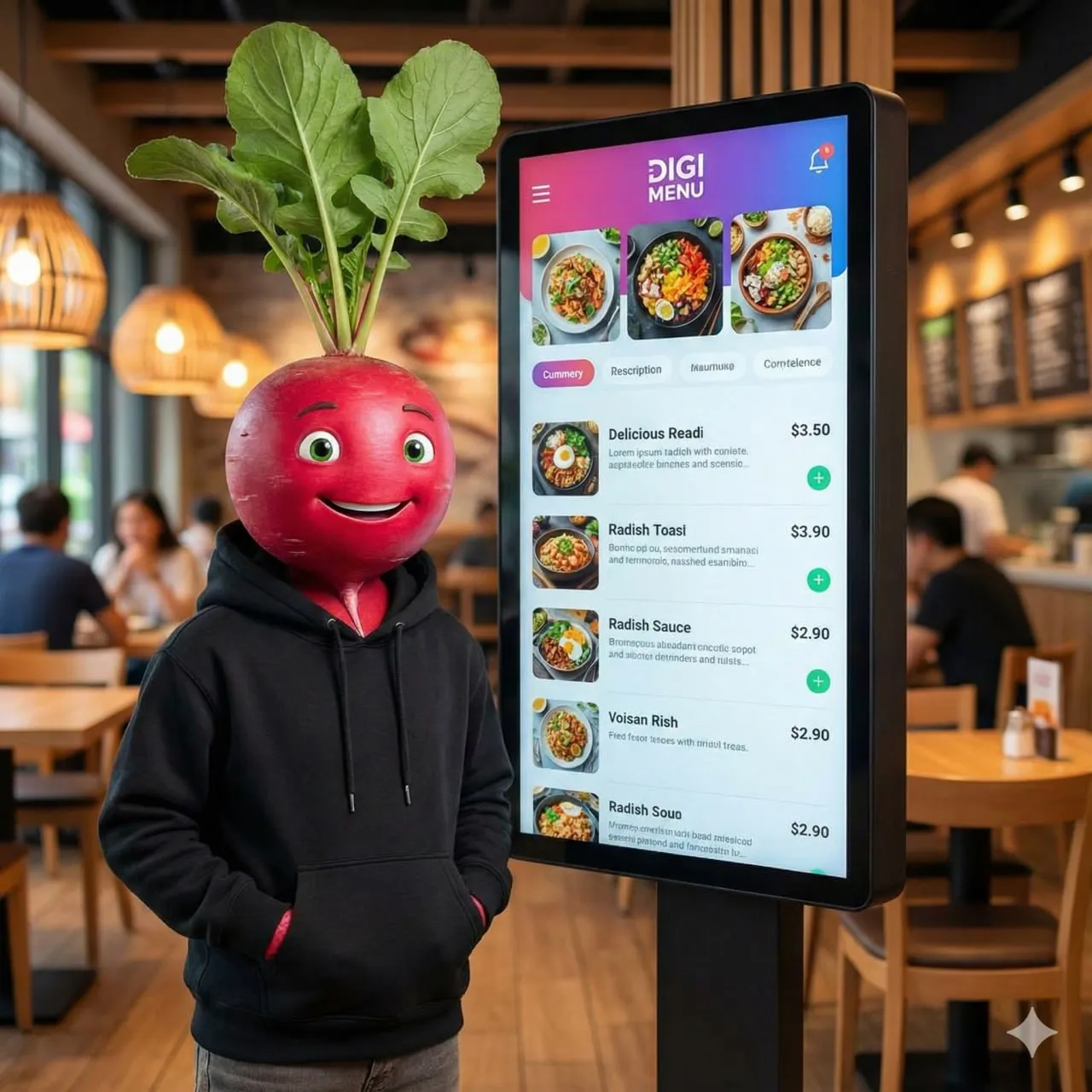 منوی دیجیتال رستوران و کافی شاپ | با طراحی اختصاصی | تربچه